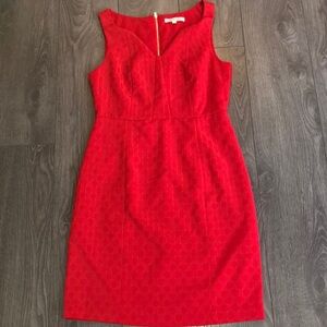 CLEO Ravishing Red Sleeveless Size US 10 petite (gold zipper)